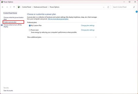 How to create and manage power plans on Windows 11 | Windows Central