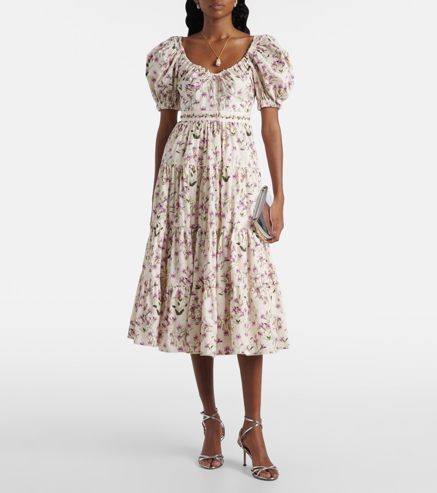 Palmera Tiered Cotton Maxi Dress