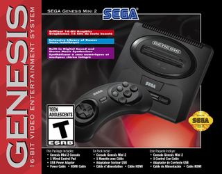 Sega Genesis Mini 2 Product Box