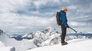 how to use an ice axe: winter mountaineer