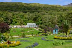 The Flower Garden area of The Victorian Walled Garden at Kylemore Abbey. Credit: Zara Napier