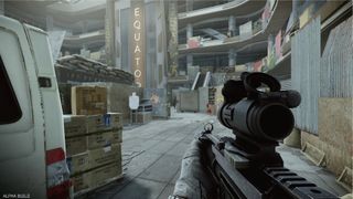 Gameplay in Escape From Tarkov Arena