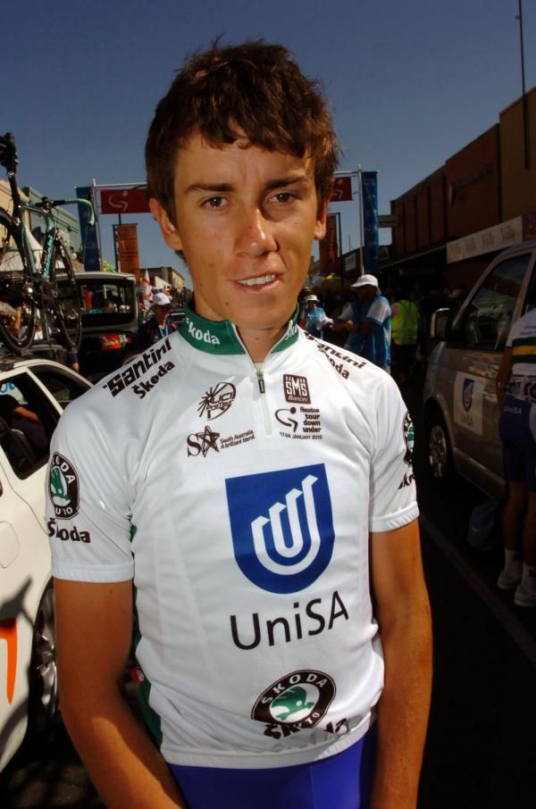Tim Roe will join Trek-Livestrong after the Tour Down Under, but he's having a corker in Adelaide so far; he leads the mountains classification