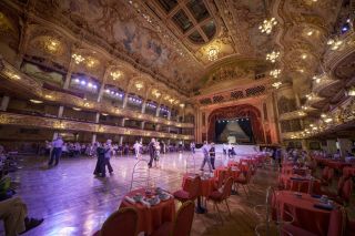 Blackpool Tower Ballroom where a Strictly Come Dancing special is filmed