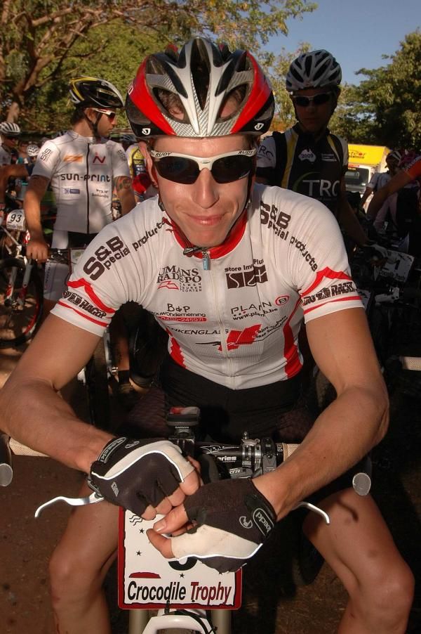 Mike Mulkens before his podium effort.