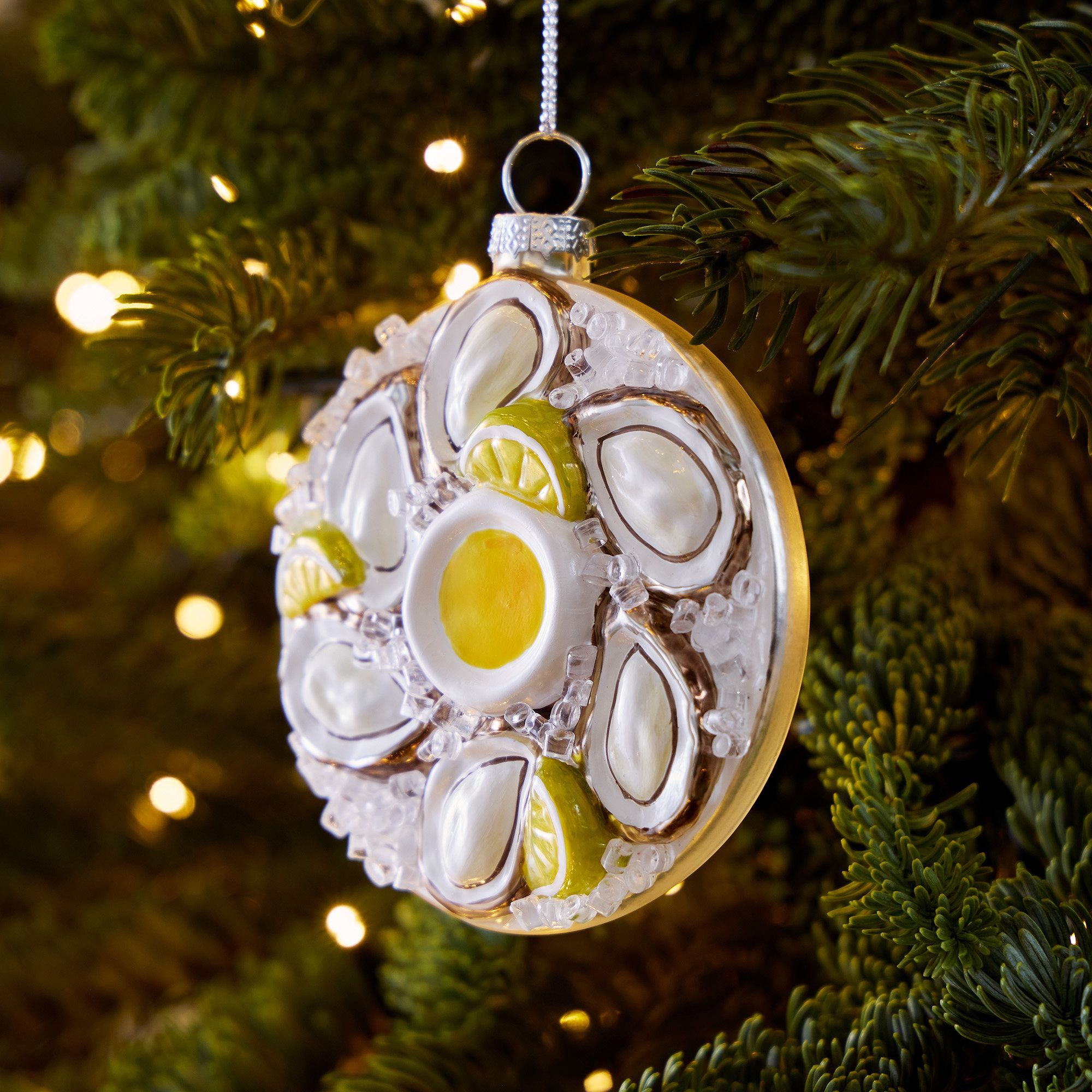 Fancy Food Glass Ornaments