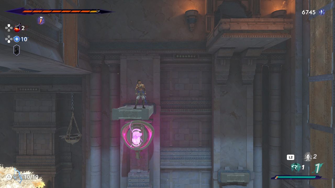 Prince of Persia: The Lost Crown sidequests - Entrance to the Hermit's room