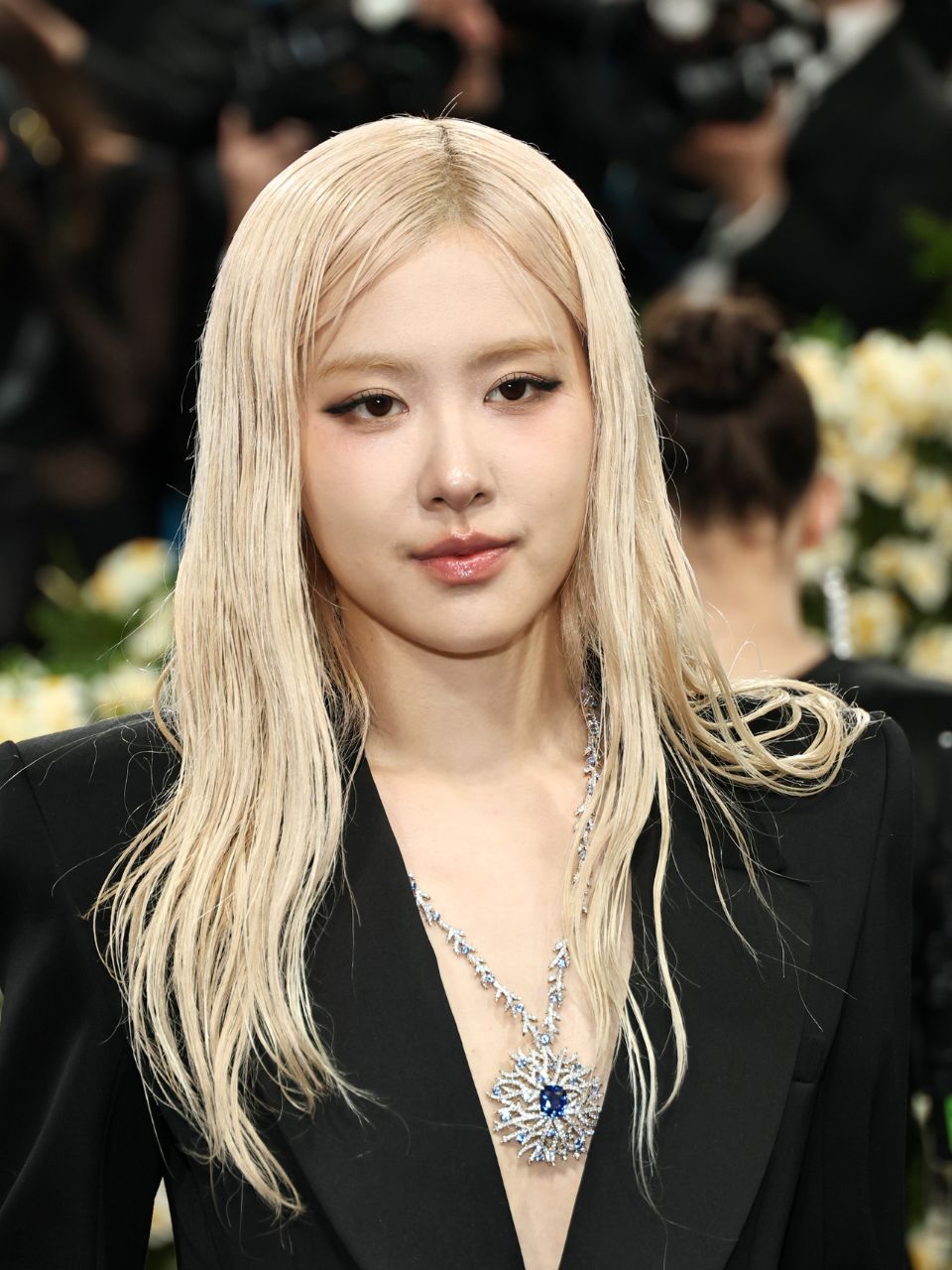 Rosé attending the Met Gala 2025