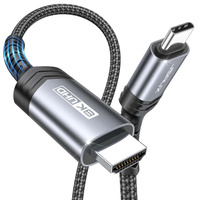 JSAUX USB-C to HDMI 2.1 Cable: $18.99 at Amazon