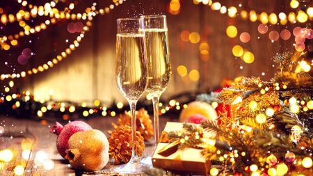 Christmas champagne pairing 