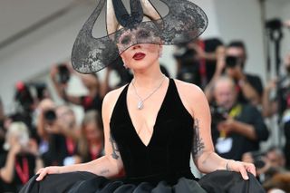 Lady Gaga attends the red carpet of the movie 'Joker : Folie a deux' presented in competition during the 81st International Venice Film Festival at Venice Lido, on September 4, 2024