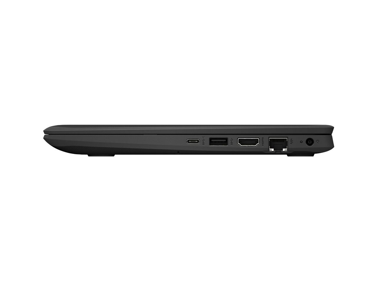 HP ProBook x360 11 G7 Ee Jet Black Profile Closed Left