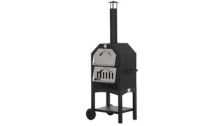 Outsunny Charcoal Tall Ovan Pizza Maker Bbq Grill