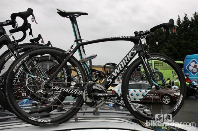 This year's Best Team Bike is the Omega Pharma-QuickStep Specialized S-Works McLaren Venge.