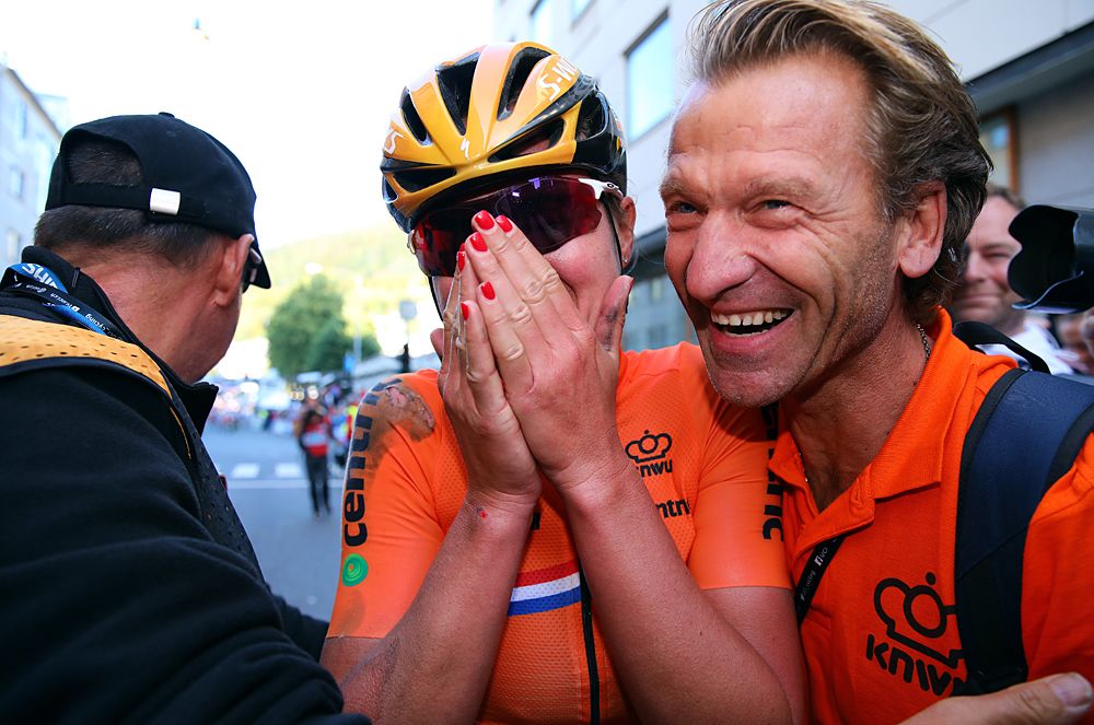 Chantal Blaak (Netherlands) surprised with her victory