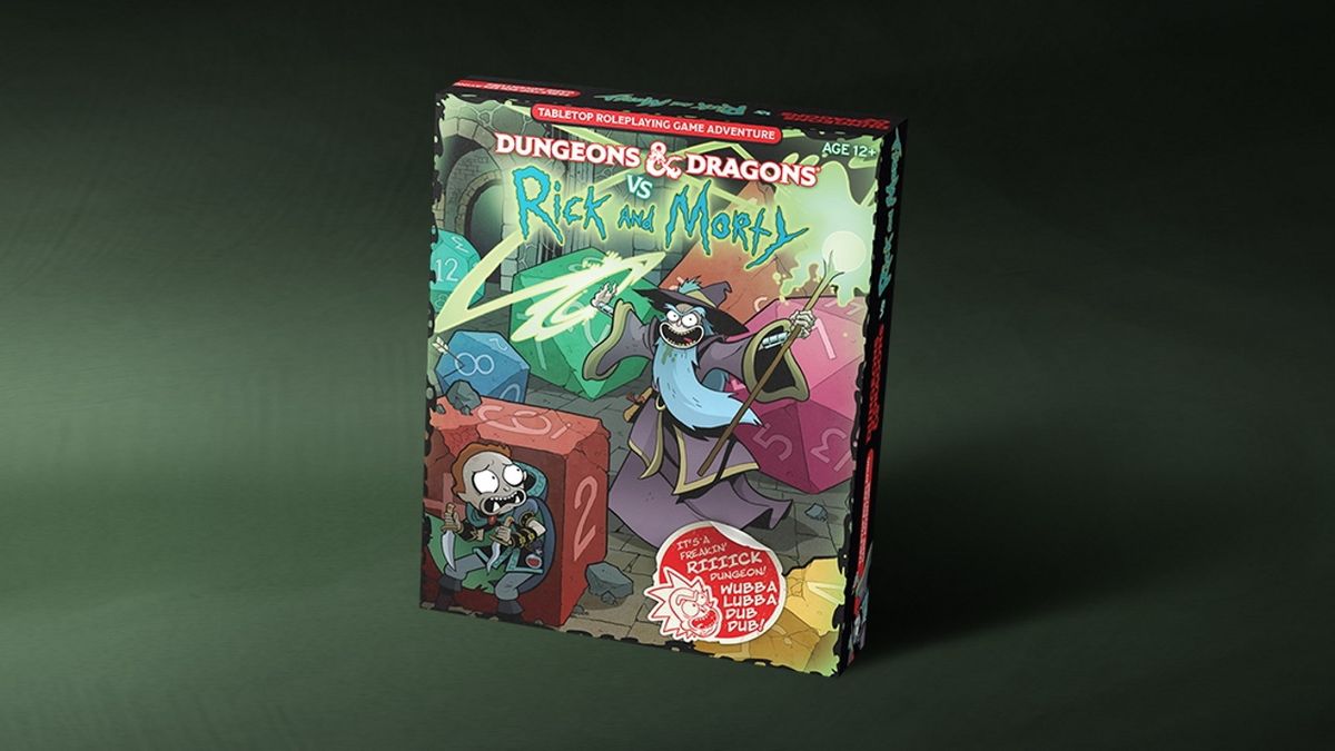 Pre-order the Dungeons & Dragons vs Rick & Morty box set now and save 30% next week