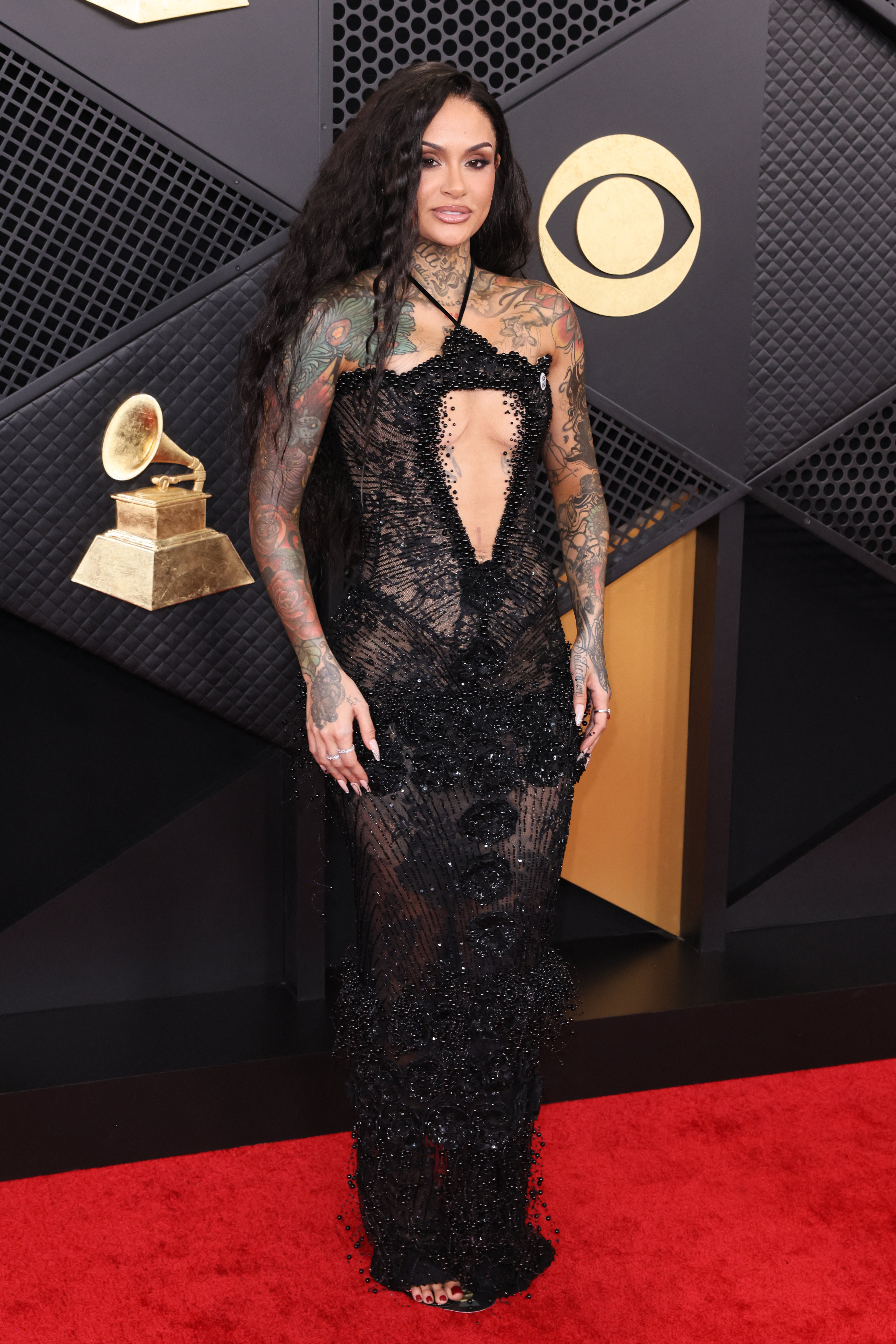 Kehlani at the 2026 Grammy Awards