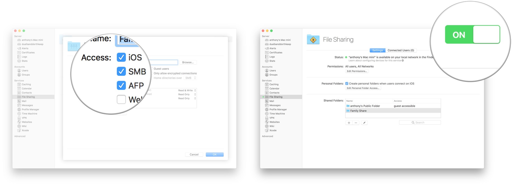 Ios server. Sigur доступ IOS. SMB file share.