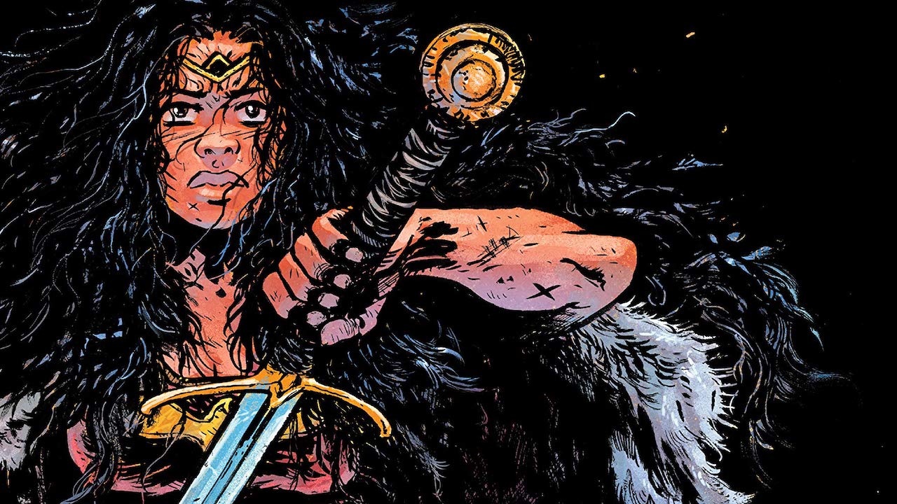 Wonder Woman: Dead Earth artwork