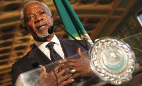 Kofi Annan Syrian peace plan