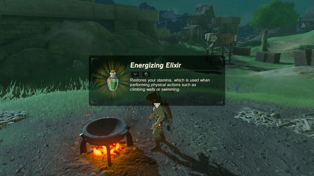 Legend Of Zelda: Breath Of The Wild Elixir Recipes - The Legend Of ...