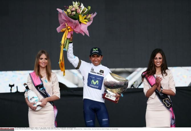 Nairo Quintana (Movistar) also won the white jersey