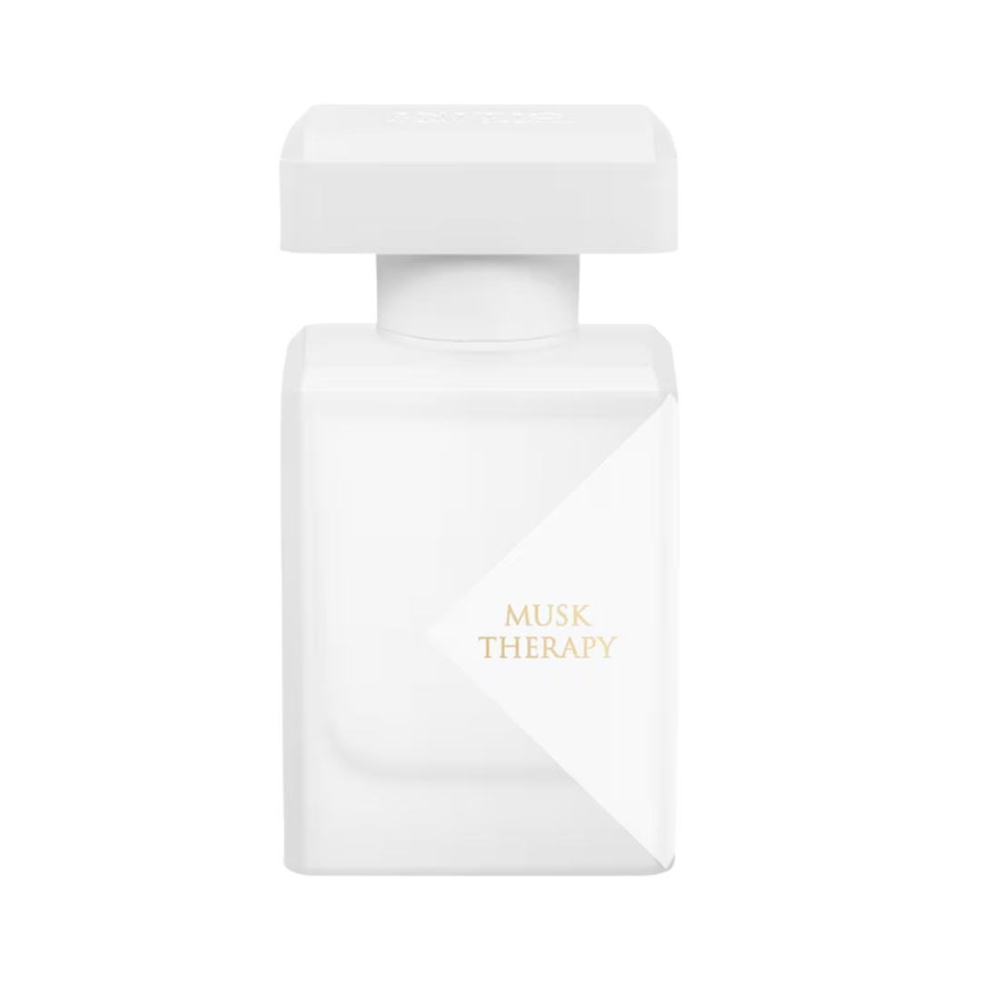 A product shot of the Initio Parfums Priv&amp;eacute;s Musk Therapy hair perfume on a white background