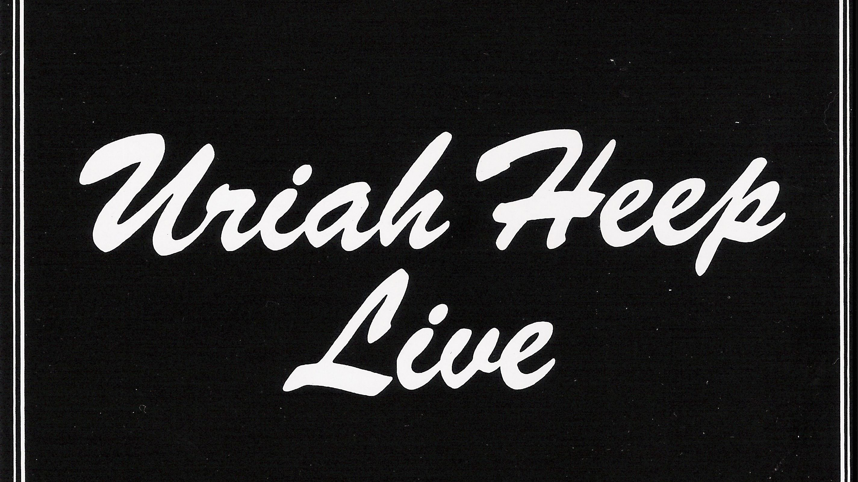 Cover art for Uriah Heep - Uriah Heep Live album