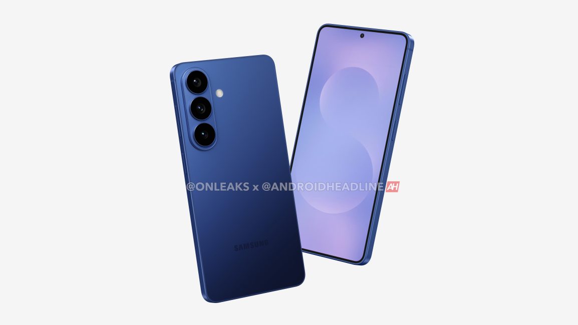 CAD renders of Galaxy S26 Pro leak showcasing a slimmer design