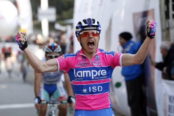 Damiano Cunego's relief was palpable.