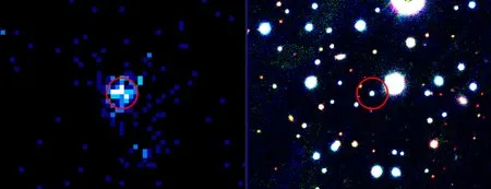 Radiant blue orbs against a black background