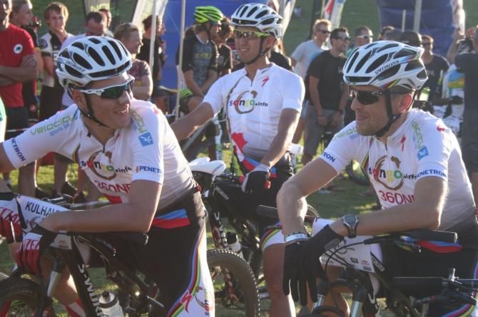 Songo.info riders at the start line
