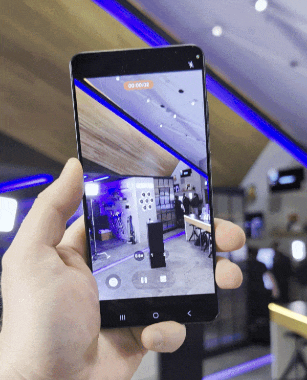 samsung galaxy s26 ultra horizotnal camera lock