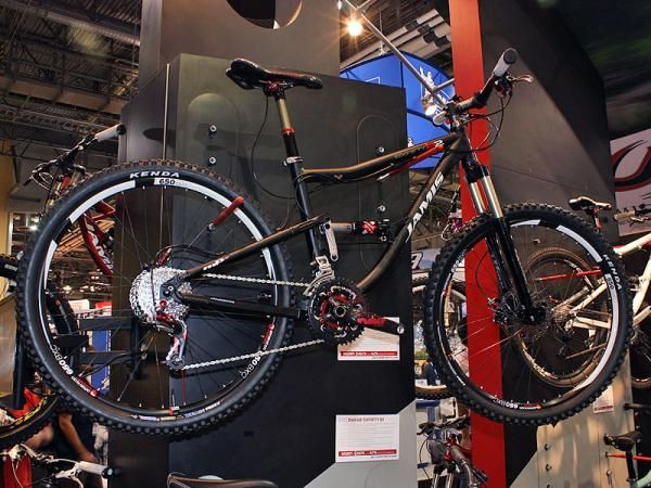 Jamis Bicycles will embrace the 650B wheel size wholeheartedly for 2010, saying it offers the perfect compromise between the lighter weight and nimbler handling of a 26" and the run-through-anything steamroller feel of a 29er.