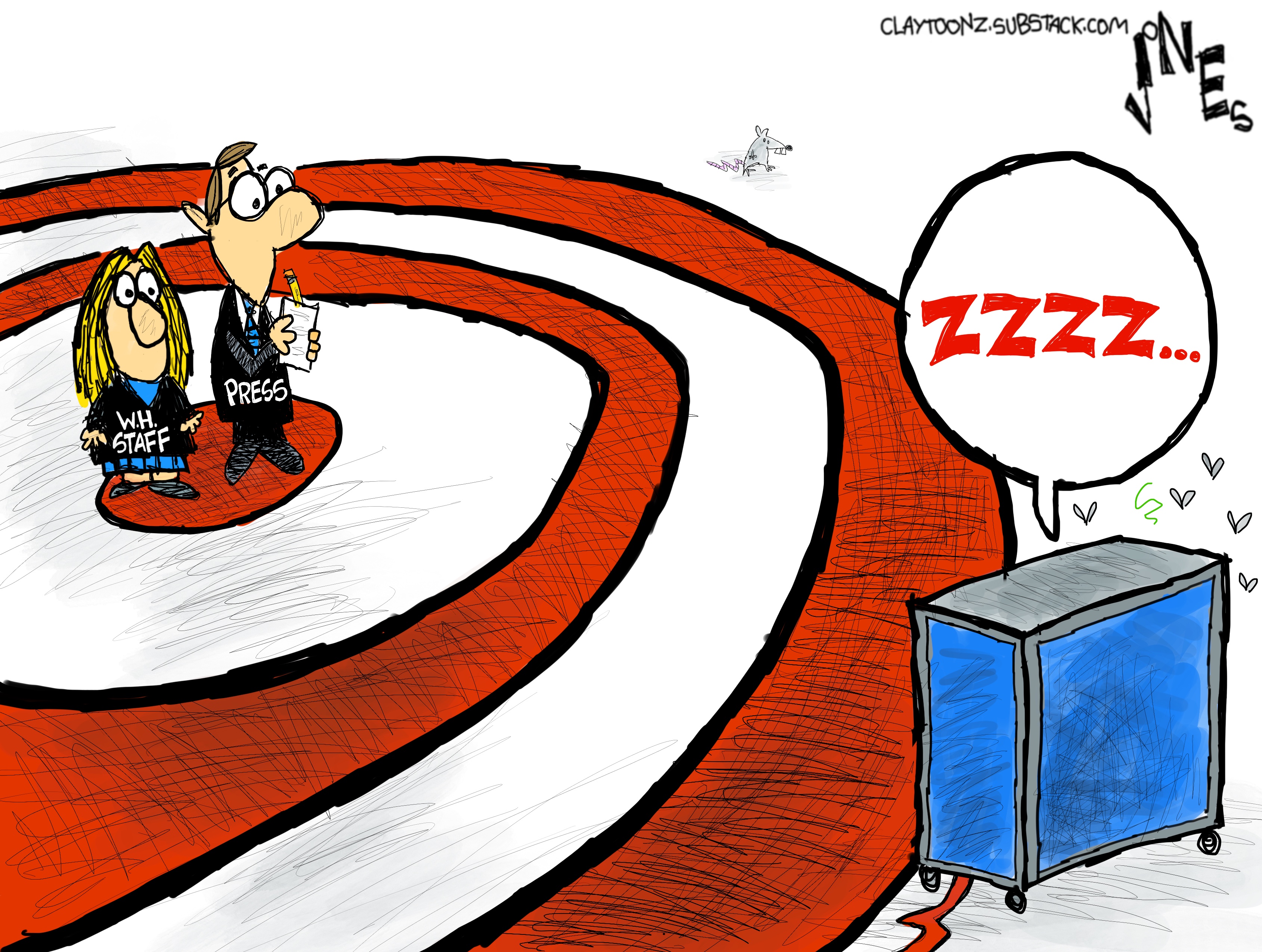 Political cartoon