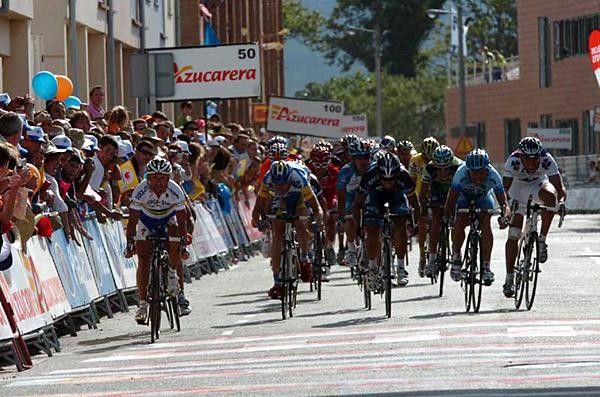 A final bunch sprint