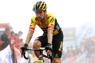 Primoz Roglic at the Vuelta Espana 2022