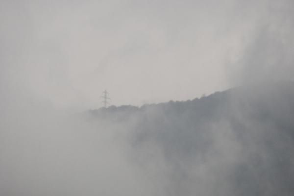 The weather conditions were not good on Sunday and forced cancellation of the final run.