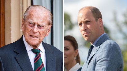 How Prince Philip secretly comforted Prince William at Diana's funeral