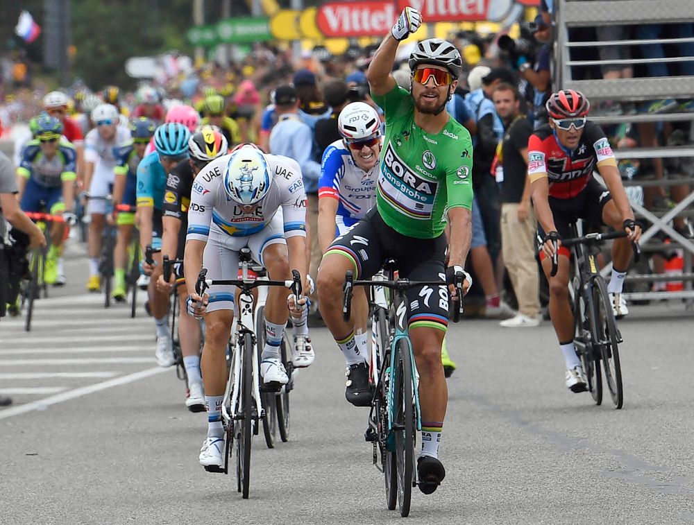 Peter sagan wins stage 13 of the Tour de France
