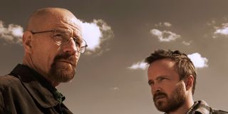 Jesse and Walter White on _Breaking Bad._