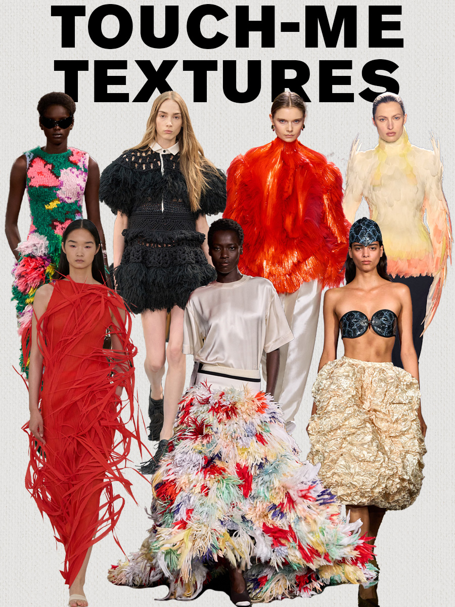 Collage of SS26 models