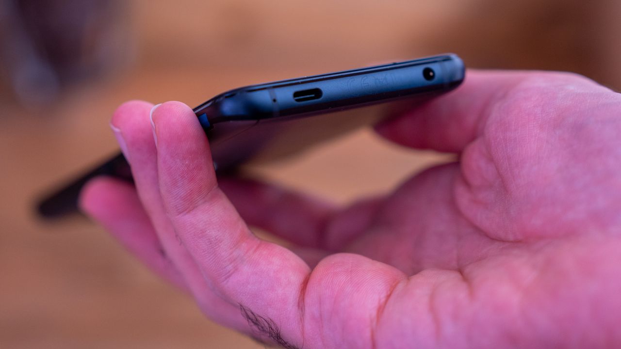 A photo of the Asus ROG Phone 6D Ultimate with MediaTek Dimensity internals