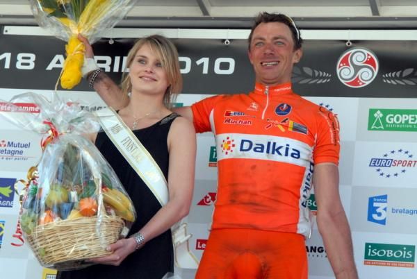 Beno&icirc;t Daeninck (Roubaix Lille Metropole) won the intermediate sprint prize