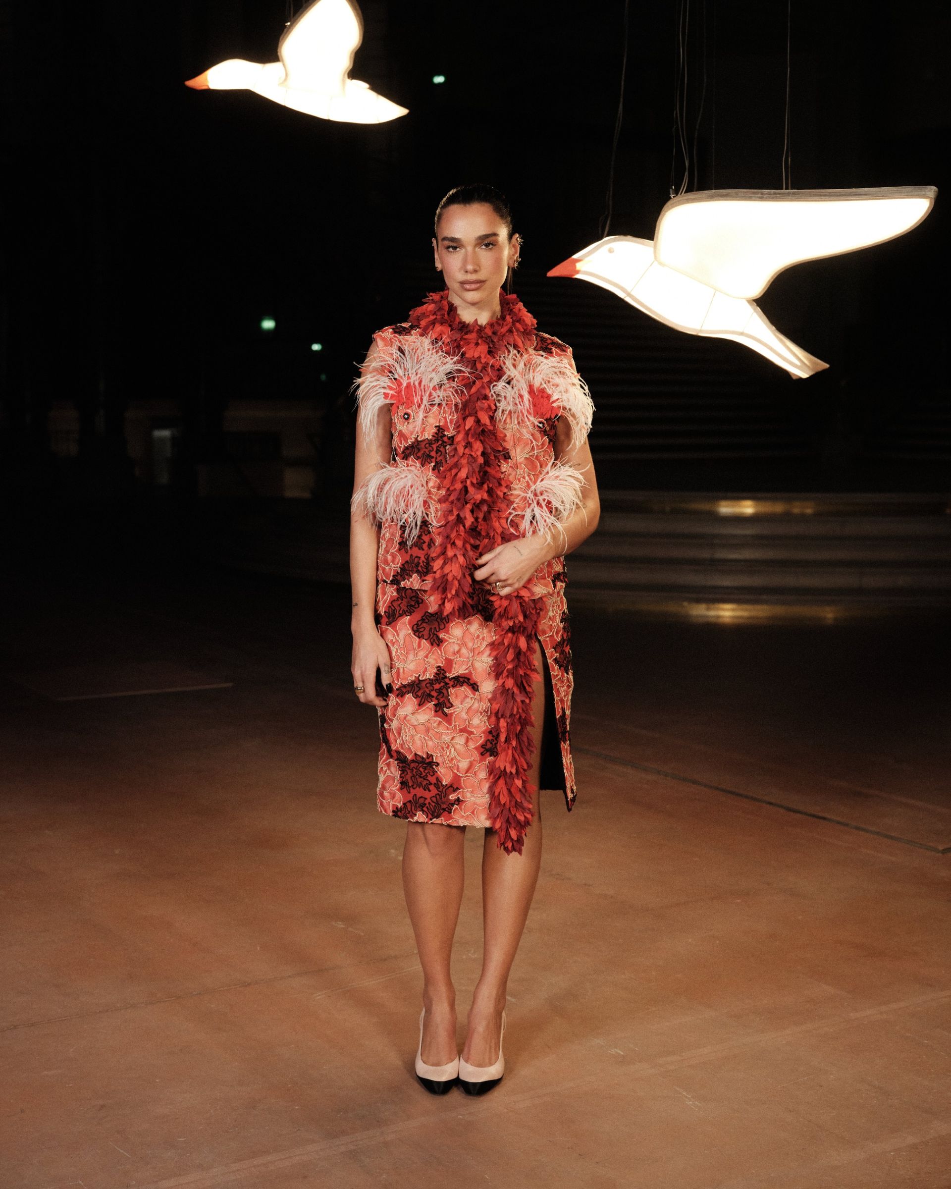 Dua Lipa at the Chanel S/S 27 show