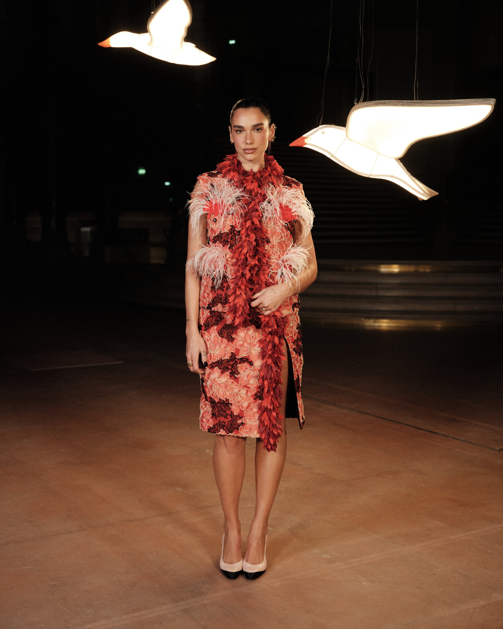 Dua Lipa at the Chanel S/S 27 show