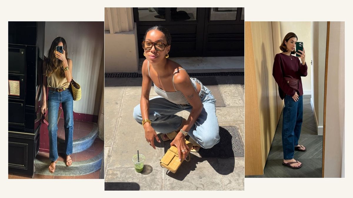 I've Done the Research—These Are the *Exact* Sandal Colours That Look Best With Blue Jeans
