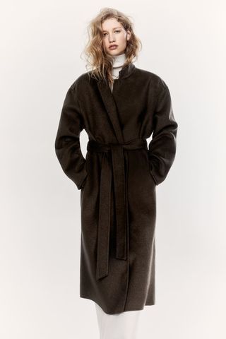 Handmade Wool-Blend Coat