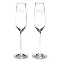 Schott Zwiesel Champagne Flutes|Currently $49.95-$64.95 at Williams Sonoma