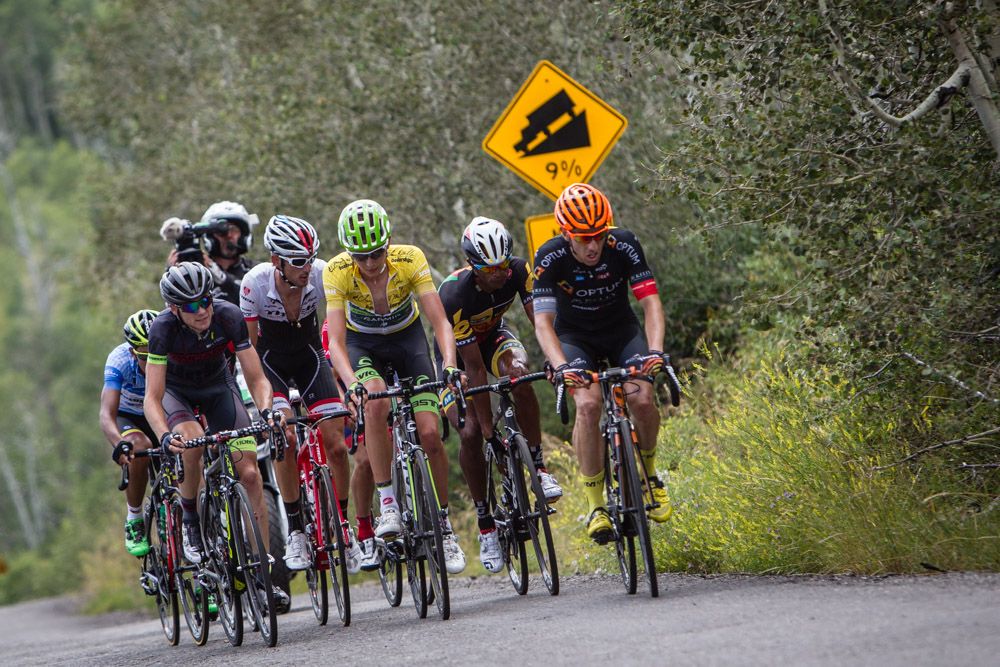 Today&rsquo;s final climb was steep and long